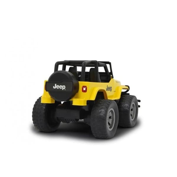 Radiostyrd bil - JAMARA - Jeep Wrangler RC - Gul - Exteriör - 2-delad