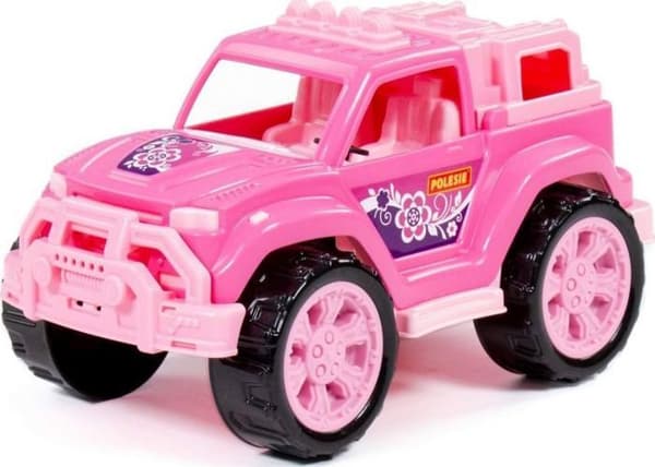 Polesie - 87584 POLESIE - 87584 Bil ''Legionista'' rosa i ett nät.