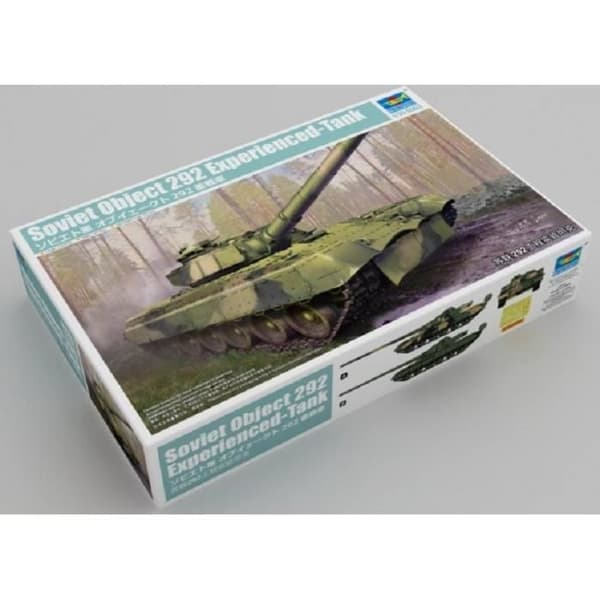 TRUMPETER - Modell av Sovjetiskt Allt 292 Erfaren-tank Trumpeter 09583 1/35 Modell av Tank Promo - Ref : 10797