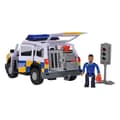 Miniatyrbild 3 av 3: Malcolm polisbil | Brandman Sam | med ljus, ljud och mobil figur