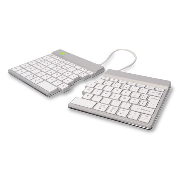 Datortangentbord R-go verktyg - ergonomiskt tangentbord R-GO SPLIT BREAK ERGONOMISKT TANGENTBORD AZERTY (FR) BLUETOOTH W