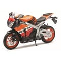 Miniatyrbild 1 av 2: Miniatyrmotorcykel - Honda - CBR 1000 - REPSOL Replica - 1/6° - 33 cm