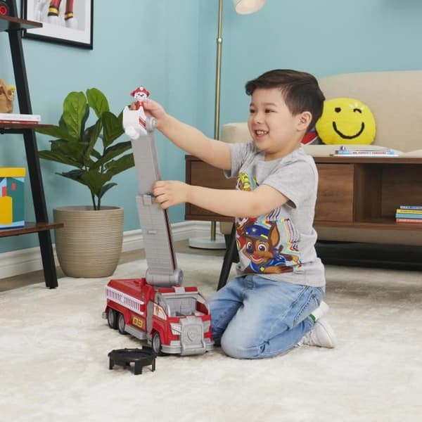 Marcus transformerbar brandbil - Paw Patrol The Movie - Ljud och ljuseffekter