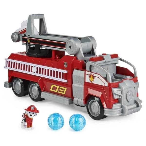 Marcus transformerbar brandbil - Paw Patrol The Movie - Ljud och ljuseffekter