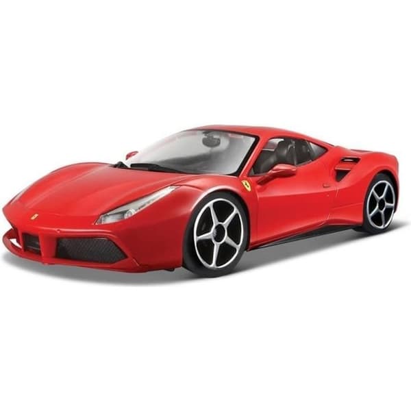 Samlarfordon - BBURAGO - Ferrari 488 GTB - Metall - Skala 1/24
