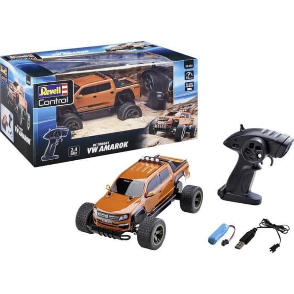 Truggy Amarok Elektrisk RC-bil - REVELL - 2,4 GHz Fjärrkontroll - Vit