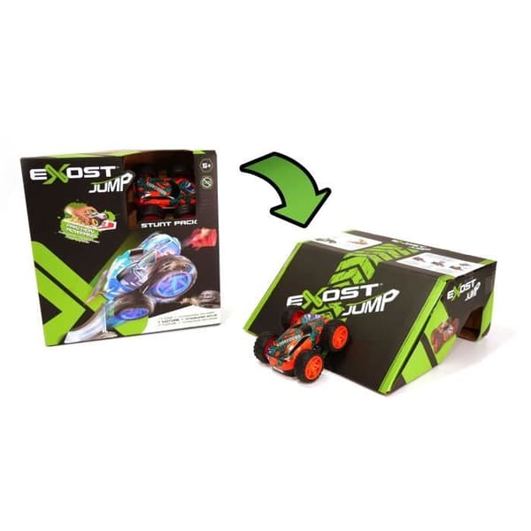 EXOST JUMP friktionsfordon - Stuntboxsats - Slumpmässig modell - Små samlarbilar