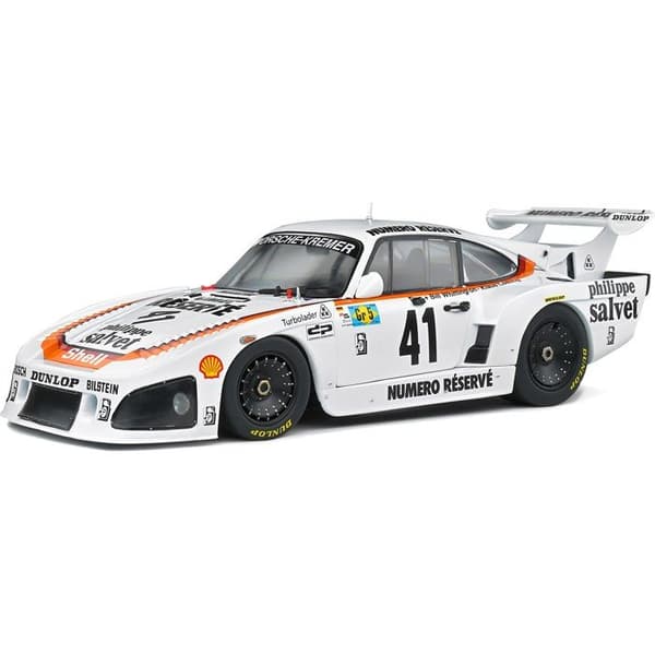 Samlarbil - SOLIDO - Porsche 935 K3 - Le Mans 1979 - Vit - 1/18