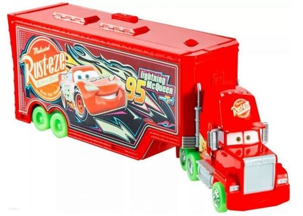 Miniatyrfordon - Mattel - Transformabel Cars Mack-set - Ljusande bilar - 4 år - Blandat