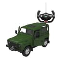 Miniatyrbild 3 av 4: Radiostyrd bil Landrover Defender Rastar - skala 1:14 - grön