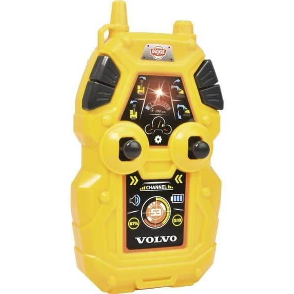 Dickie Toys- RC-grävmaskin- Volco2,4 Ghz – 2 kanaler 60 cm