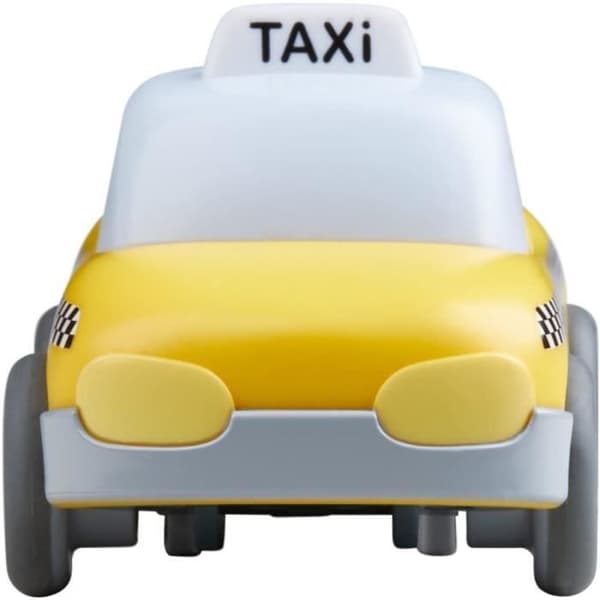 HABA Kullerbü marmorbana - Gul Taxi för 3-åriga barn - Inomhusleksak