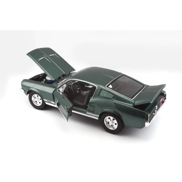 Miniatyr metallfordon - MAISTO - Ford Mustang GTA Fastback 1967 - Grön - För barn från 6 år och uppåt