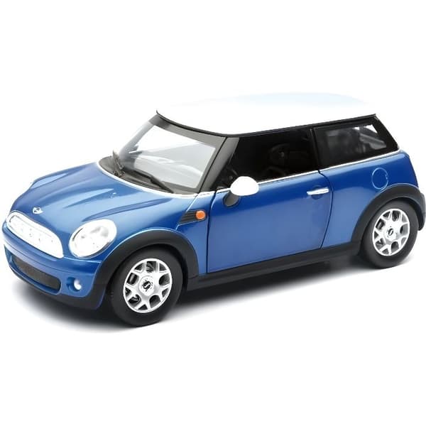 Minaturfordon - NEW RAY - MINI Cooper 2008 - skala 1/24 - Die Cast - Officiell licens