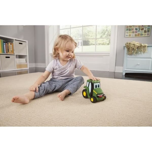 Traktor Pousse Roule Johnny den allra första John Deere barntraktor för pojkar från 18 månader