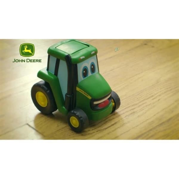Traktor Pousse Roule Johnny den allra första John Deere barntraktor för pojkar från 18 månader