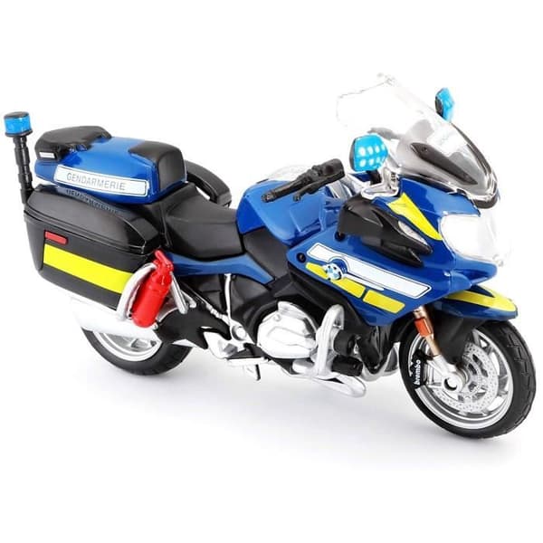 1/18 motorcykelmodell - MAISTO - Interventionsmotorcykel - Barn 3 år pojke - Interiör - Unik Unik färg