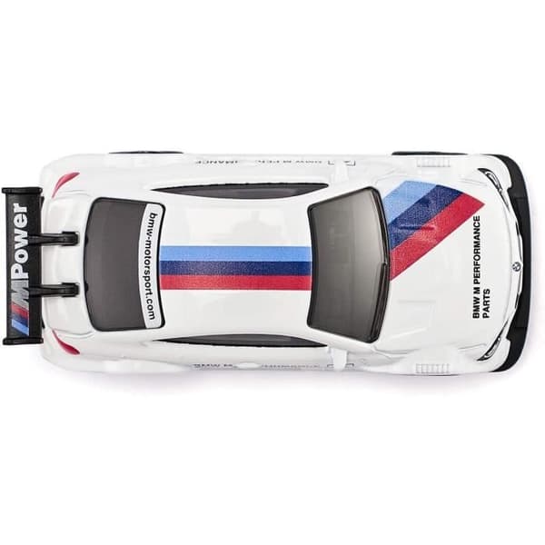 Leksaksmodell - SIKU - 1581 Super BMW M4 Racing 2016 - 8,1 x 3,3 x 2,1 cm - från 3 år och uppåt