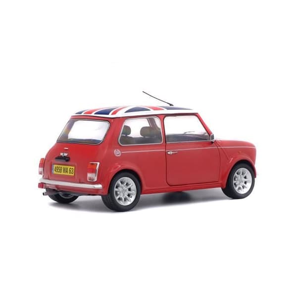 SOLIDO Samlarbil miniatyrbil 1/18:e Mini Cooper Sport 1997 - Röd