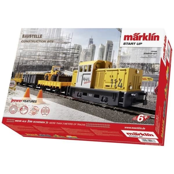 Märklin Start up 29188 Startsats H0 byggarbetsplats