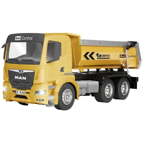 Revell Control 24454 RC Dumper Truck MAN TGS 33.510 6X4 BB CH 1:14 Elektrisk nybörjare RC Modell Truck