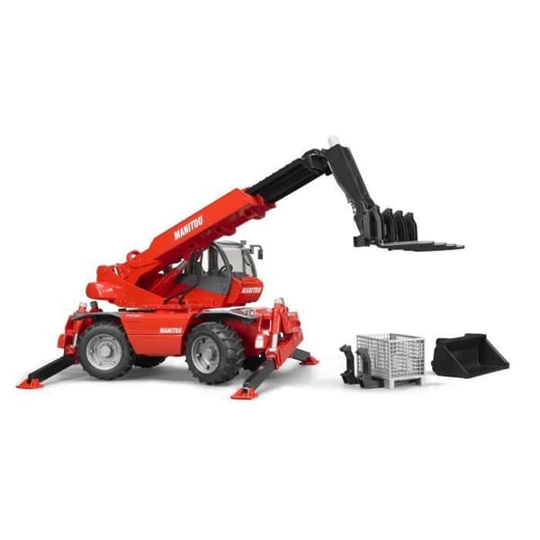 Manitou Telescopic MRT 2150 - BRUDER - Med tillbehör
