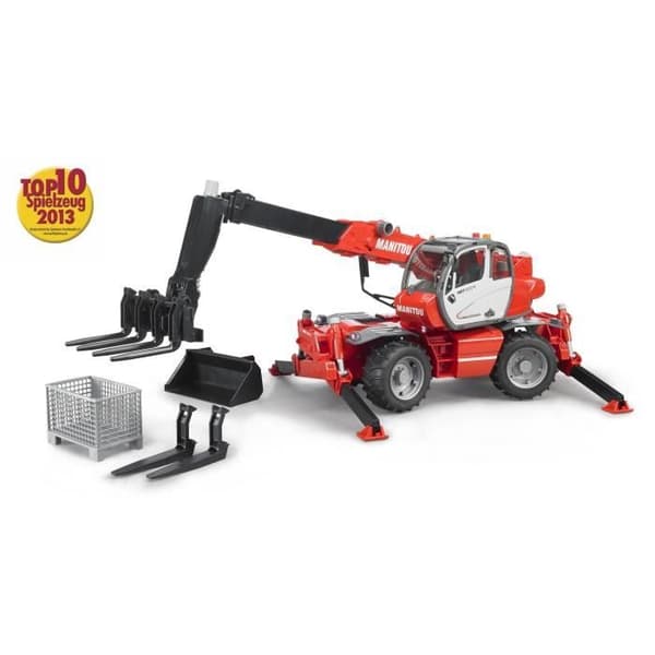 Manitou Telescopic MRT 2150 - BRUDER - Med tillbehör