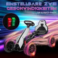 Pikkukuva 5 / 9: Sähköinen Go-Kart lapsille, 100x58x58.5 cm, Valkoinen