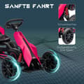 Miniatyrbillede 6 af 9: Pedal Go-Kart, Gokart, 100x58x58.5 cm, Pink