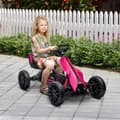 Miniatyrbillede 2 af 9: Pedal Go-Kart, Gokart, 100x58x58.5 cm, Pink