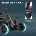 Miniatyrbild 6 av 9: Pedalbil, Gokart, 100x58x58.5 cm, Svart