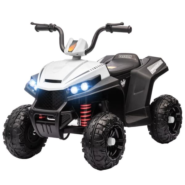 Elektrisk Quad til Børn, 85x55.5x62 cm, Hvid
