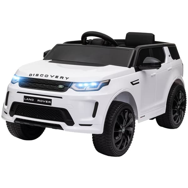 Børns Elektriske Bil, 12V, 106x65.5x51 cm, Hvid
