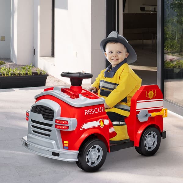 Lasten sähköauto, 86P x 49L x 52K cm, punainen