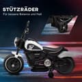 Miniatyrbild 5 av 9: Barnmotorcykel, 76x42x57 cm, Vit