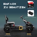 Miniatyrbild 5 av 9: GoKart, 121x58x61 cm, Svart