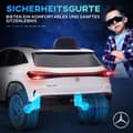 Pikkukuva 7 / 9: Lasten sähköauto, Mercedes-Benz EQA, 111,5 cm x 69 cm x 52,5 cm, valkoinen