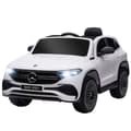 Pikkukuva 1 / 9: Lasten sähköauto, Mercedes-Benz EQA, 111,5 cm x 69 cm x 52,5 cm, valkoinen