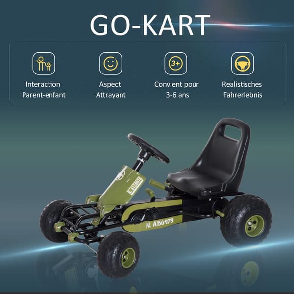 Go Kart, 99x65x56 cm, Grøn