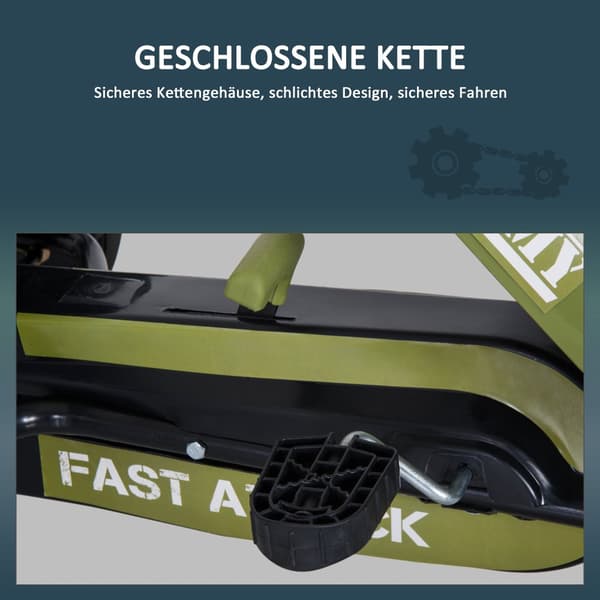 Go Kart, 99x65x56 cm, Grøn