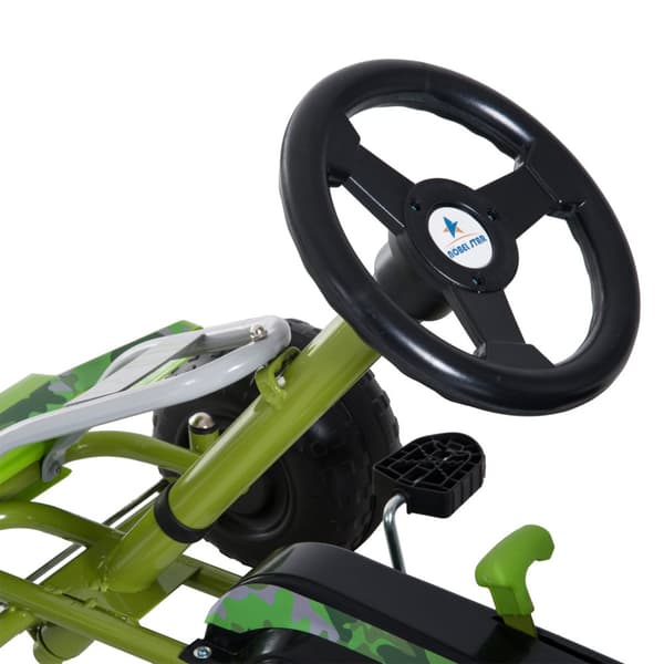 Go Kart, lapsille, L95 x K66,5 x K57cm, vihreä