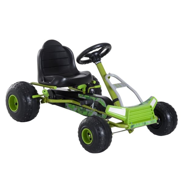 Go Kart, lapsille, L95 x K66,5 x K57cm, vihreä
