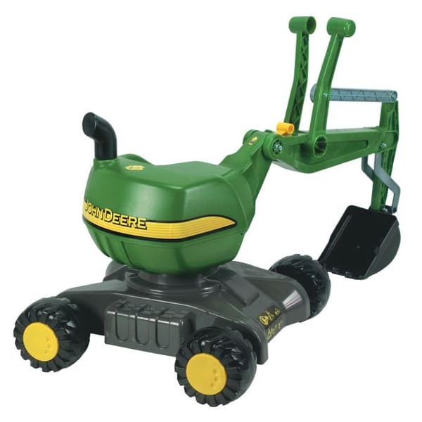 ROLLY LEKSAK JOHN DEERE Grävmaskin på hjul Rolly-serien Tillbehör