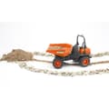 Miniatyrbild 3 av 4: AUSA mini dumper - BRUDER - Ledstyrning, roterande tipp, bakre drag