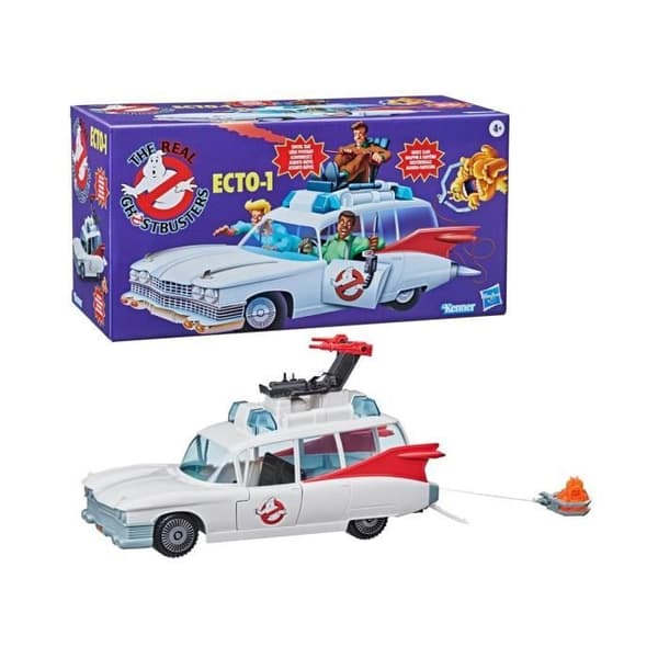 Fordon - HASBRO - Ghostbusters - Kenner Classics ECTO-1 - Leksak - Interiör - Vit