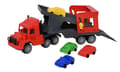 Miniatyrbild 1 av 2: Plasto Biltransportör med 4 bilar - 47 cm (1643000)