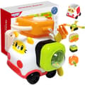 Miniatyrbild 1 av 11: WOOPIE BABY Montessori Byggsats med Manipulativa Delar – Bil Katt 1