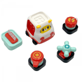 Miniatyrbild 4 av 9: WOOPIE BABY Montessori Byggsats med Manipulativa Delar – Bil Katt 2