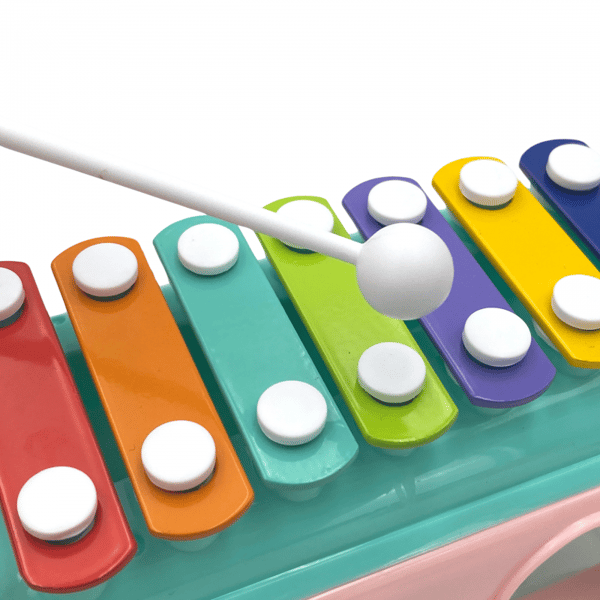 WOOPIE BABY Musikbil Sorter med Cymbaler – Grön