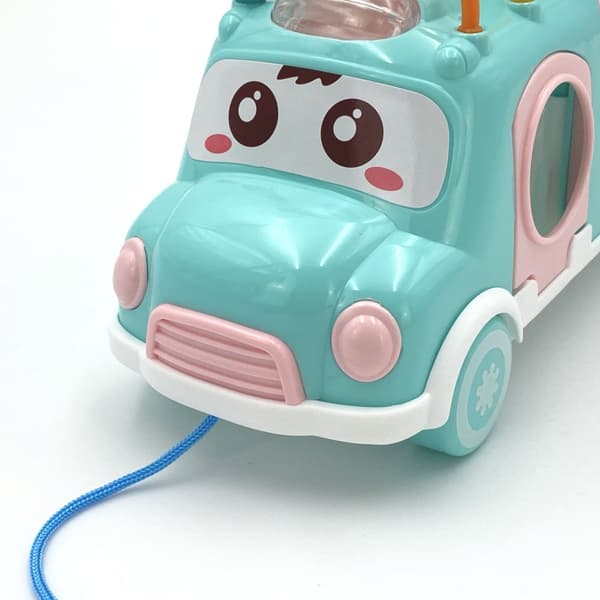 WOOPIE BABY Musikbil Sorter med Cymbaler – Grön